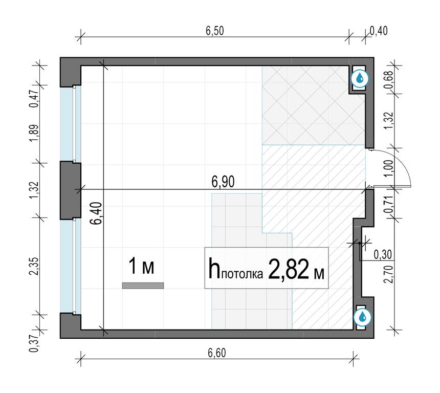 1-BD Apartment Sale, 41.9平方米 at Belyi Grad, Tsentralnaya Street, 1, Mytischi, Moscow Region, Russia #2 1-BD Apartment Sale, 41.9平方米 at Belyi Grad, Tsentralnaya Street, 1, Mytischi, Moscow Region, Russia #2