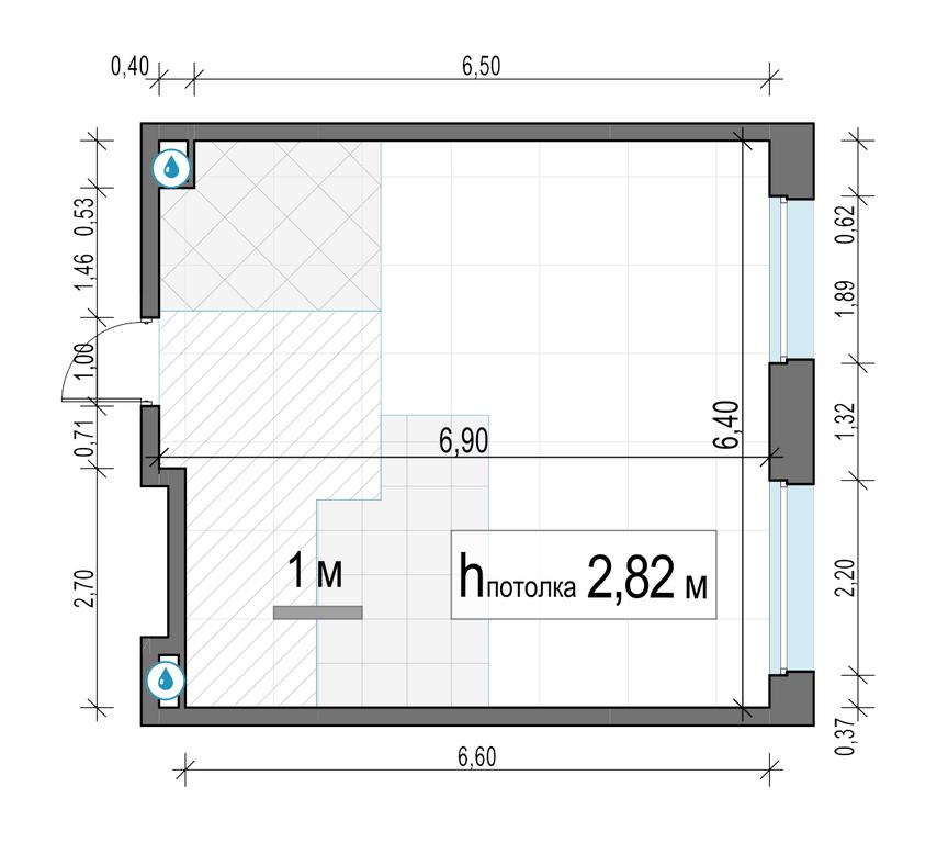 1-BD Apartment Sale, 42 sq. m. at Belyi Grad, Tsentralnaya Street, 1, Mytischi, Moscow Region, Russia #2 1-BD Apartment Sale, 42 sq. m. at Belyi Grad, Tsentralnaya Street, 1, Mytischi, Moscow Region, Russia #2