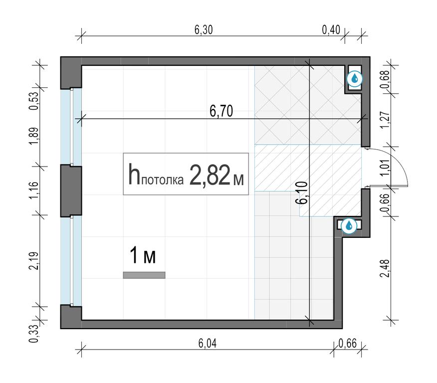 1-BD Apartment Sale, 37.9平方米 at Belyi Grad, Tsentralnaya Street, 1, Mytischi, Moscow Region, Russia #2