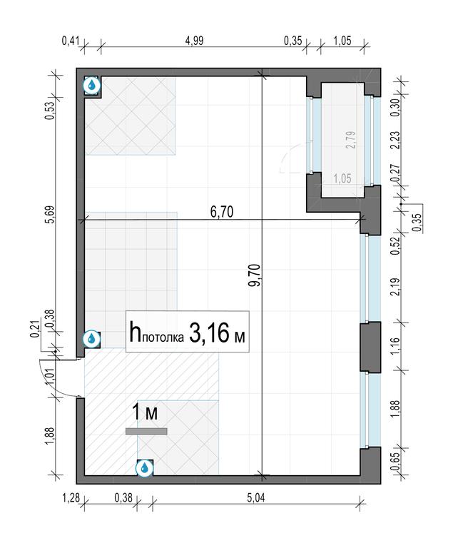 2-BD Apartment Sale, 59.9平方米 at Belyi Grad, Tsentralnaya Street, 1, Mytischi, Moscow Region, Russia #2 2-BD Apartment Sale, 59.9平方米 at Belyi Grad, Tsentralnaya Street, 1, Mytischi, Moscow Region, Russia #2