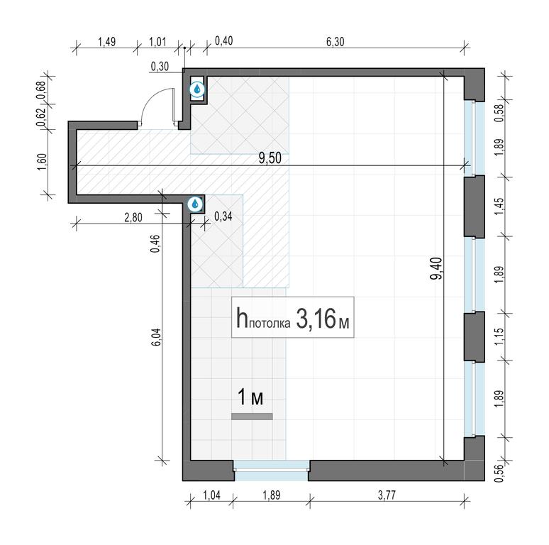 2-BD Apartment Sale, 65.1 sq. m. at Belyi Grad, Tsentralnaya Street, 1, Mytischi, Moscow Region, Russia #2 2-BD Apartment Sale, 65.1 sq. m. at Belyi Grad, Tsentralnaya Street, 1, Mytischi, Moscow Region, Russia #2
