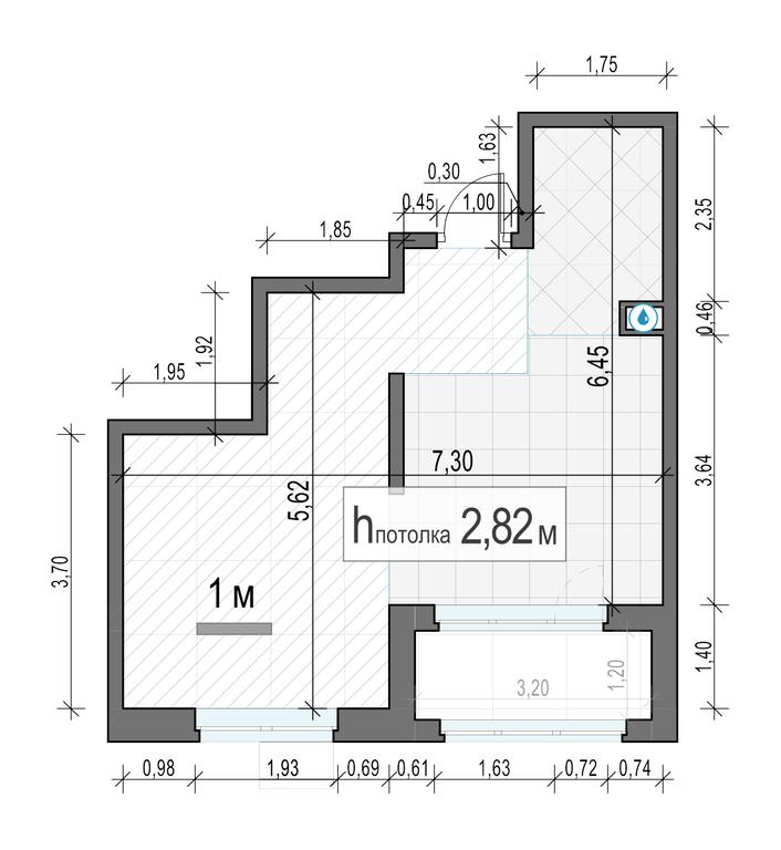 1-BD Apartment Sale, 37.4平方米 at Novoe Medvedkovo, Novoe Medvedkovo Residential Complex, mikrorayon 17A, Mytischi, Moscow Region, Russia #2
