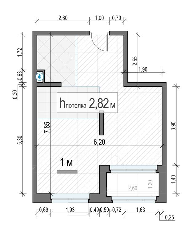 1-BD Apartment Sale, 39.4平方米 at Novoe Medvedkovo, Novoe Medvedkovo Residential Complex, mikrorayon 17A, Mytischi, Moscow Region, Russia #2