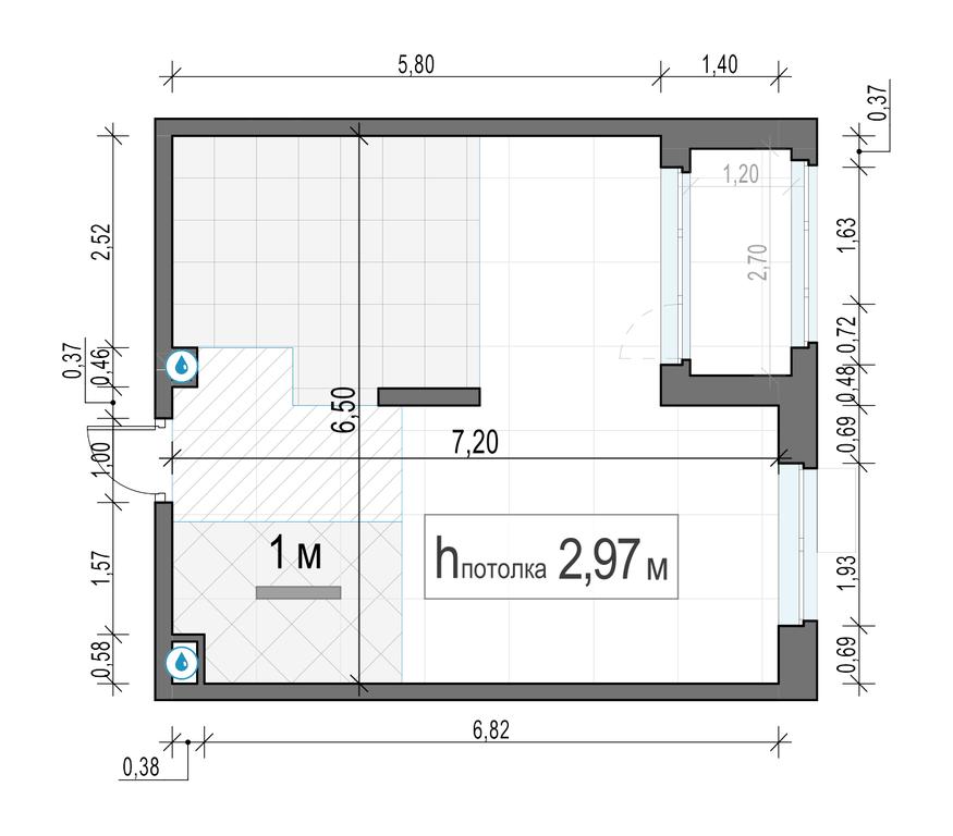 1-BD Apartment Sale, 42.3 sq. m. at Novoe Medvedkovo, Novoe Medvedkovo Residential Complex, mikrorayon 17A, Mytischi, Moscow Region, Russia #2 1-BD Apartment Sale, 42.3 sq. m. at Novoe Medvedkovo, Novoe Medvedkovo Residential Complex, mikrorayon 17A, Mytischi, Moscow Region, Russia #2