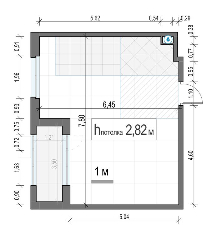 1-BD Apartment Sale, 45.4平方米 at Novoe Medvedkovo, Novoe Medvedkovo Residential Complex, mikrorayon 17A, Mytischi, Moscow Region, Russia #2