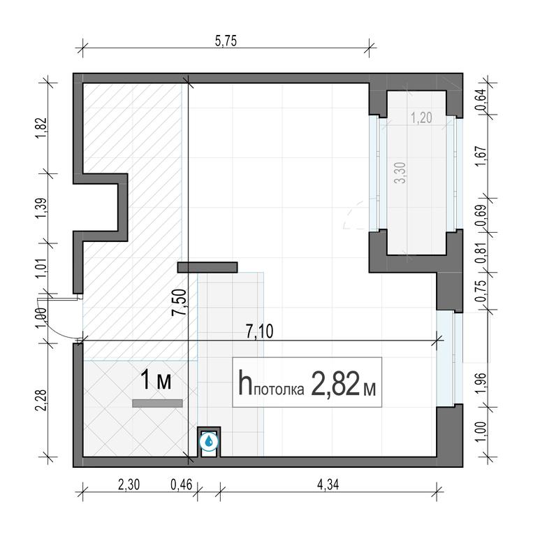 1-BD Apartment Sale, 47.4 sq. m. at Novoe Medvedkovo, Novoe Medvedkovo Residential Complex, mikrorayon 17A, Mytischi, Moscow Region, Russia #2 1-BD Apartment Sale, 47.4 sq. m. at Novoe Medvedkovo, Novoe Medvedkovo Residential Complex, mikrorayon 17A, Mytischi, Moscow Region, Russia #2