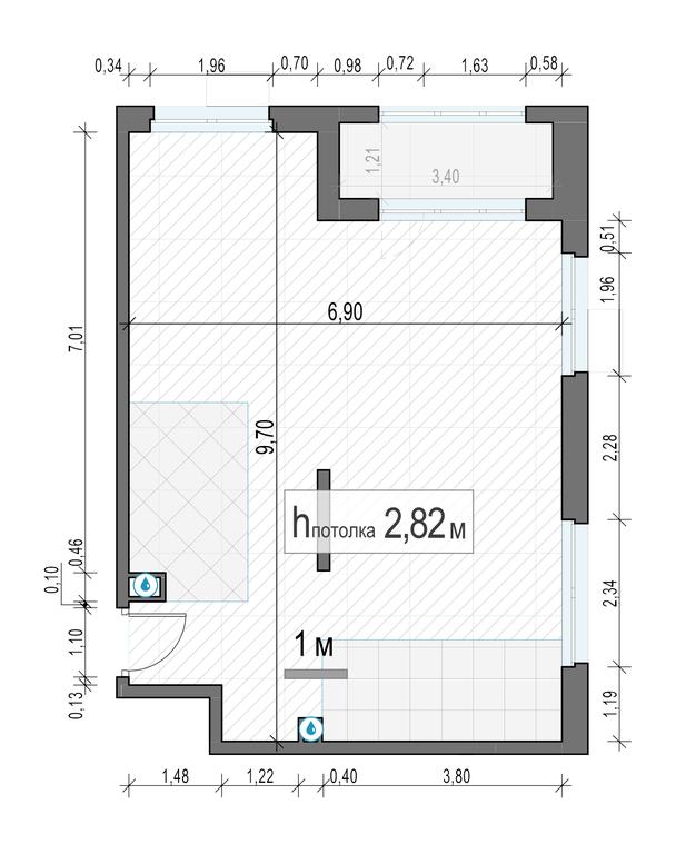 2-BD Apartment Sale, 60.1平方米 at Novoe Medvedkovo, Novoe Medvedkovo Residential Complex, mikrorayon 17A, Mytischi, Moscow Region, Russia #2