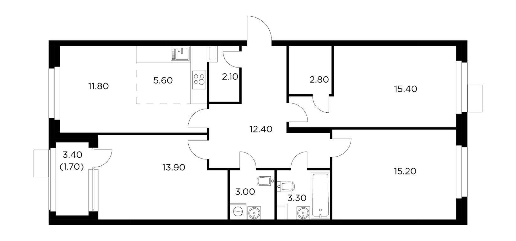 Продажа 3-комн. квартиры, 87,2 м² в ЖК «Новое Медведково», жилой комплекс Новое Медведково, микрорайон 17А, Мытищи, Московская область, Россия #1 Продажа 3-комн. квартиры, 87,2 м² в ЖК «Новое Медведково», жилой комплекс Новое Медведково, микрорайон 17А, Мытищи, Московская область, Россия #1