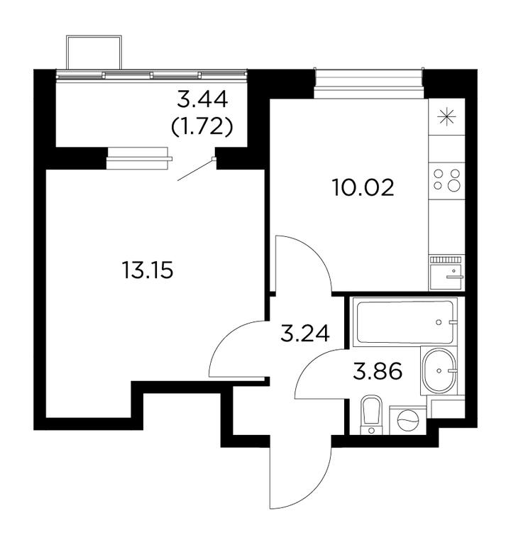 1-BD Apartment Sale, 31.99 sq. m. at Novoe Pushkino, mikrorayon Novoye Pushkino, Pushkino, Moscow Region, Russia #1 1-BD Apartment Sale, 31.99 sq. m. at Novoe Pushkino, mikrorayon Novoye Pushkino, Pushkino, Moscow Region, Russia #1