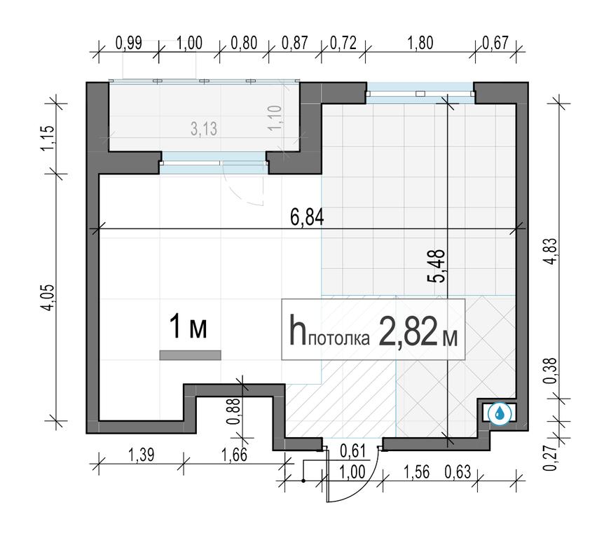 1-BD Apartment Sale, 31.99 sq. m. at Novoe Pushkino, mikrorayon Novoye Pushkino, Pushkino, Moscow Region, Russia #2 1-BD Apartment Sale, 31.99 sq. m. at Novoe Pushkino, mikrorayon Novoye Pushkino, Pushkino, Moscow Region, Russia #2