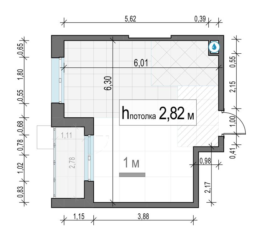 1-BD Apartment Sale, 32.2 sq. m. at Novoe Pushkino, mikrorayon Novoye Pushkino, Pushkino, Moscow Region, Russia #2 1-BD Apartment Sale, 32.2 sq. m. at Novoe Pushkino, mikrorayon Novoye Pushkino, Pushkino, Moscow Region, Russia #2