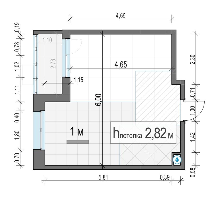 1-BD Apartment Sale, 32.7平方米 at Novoe Pushkino, mikrorayon Novoye Pushkino, Pushkino, Moscow Region, Russia #2 1-BD Apartment Sale, 32.7平方米 at Novoe Pushkino, mikrorayon Novoye Pushkino, Pushkino, Moscow Region, Russia #2