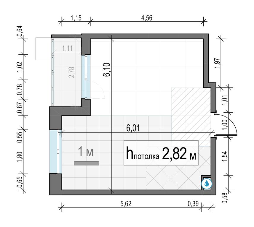 1-BD Apartment Sale, 32.7 sq. m. at Novoe Pushkino, mikrorayon Novoye Pushkino, Pushkino, Moscow Region, Russia #2 1-BD Apartment Sale, 32.7 sq. m. at Novoe Pushkino, mikrorayon Novoye Pushkino, Pushkino, Moscow Region, Russia #2