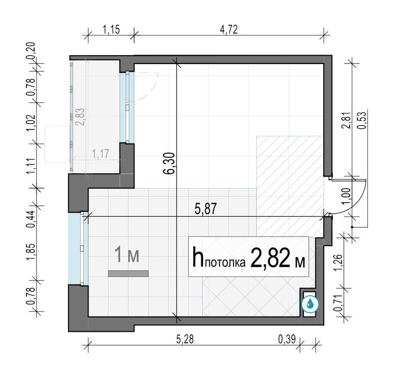 1-BD Apartment Sale, 32.9 sq. m. at Novoe Pushkino, mikrorayon Novoye Pushkino, Pushkino, Moscow Region, Russia #2