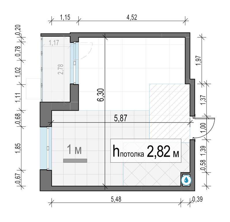 1-BD Apartment Sale, 33.3 sq. m. at Novoe Pushkino, mikrorayon Novoye Pushkino, Pushkino, Moscow Region, Russia #2 1-BD Apartment Sale, 33.3 sq. m. at Novoe Pushkino, mikrorayon Novoye Pushkino, Pushkino, Moscow Region, Russia #2