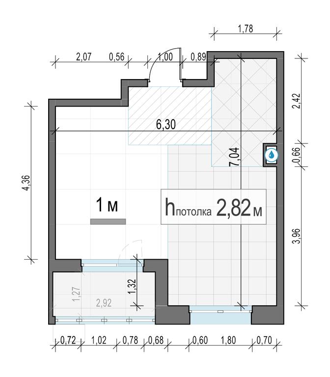 1-BD Apartment Sale, 35.7 sq. m. at Novoe Pushkino, mikrorayon Novoye Pushkino, Pushkino, Moscow Region, Russia #2 1-BD Apartment Sale, 35.7 sq. m. at Novoe Pushkino, mikrorayon Novoye Pushkino, Pushkino, Moscow Region, Russia #2