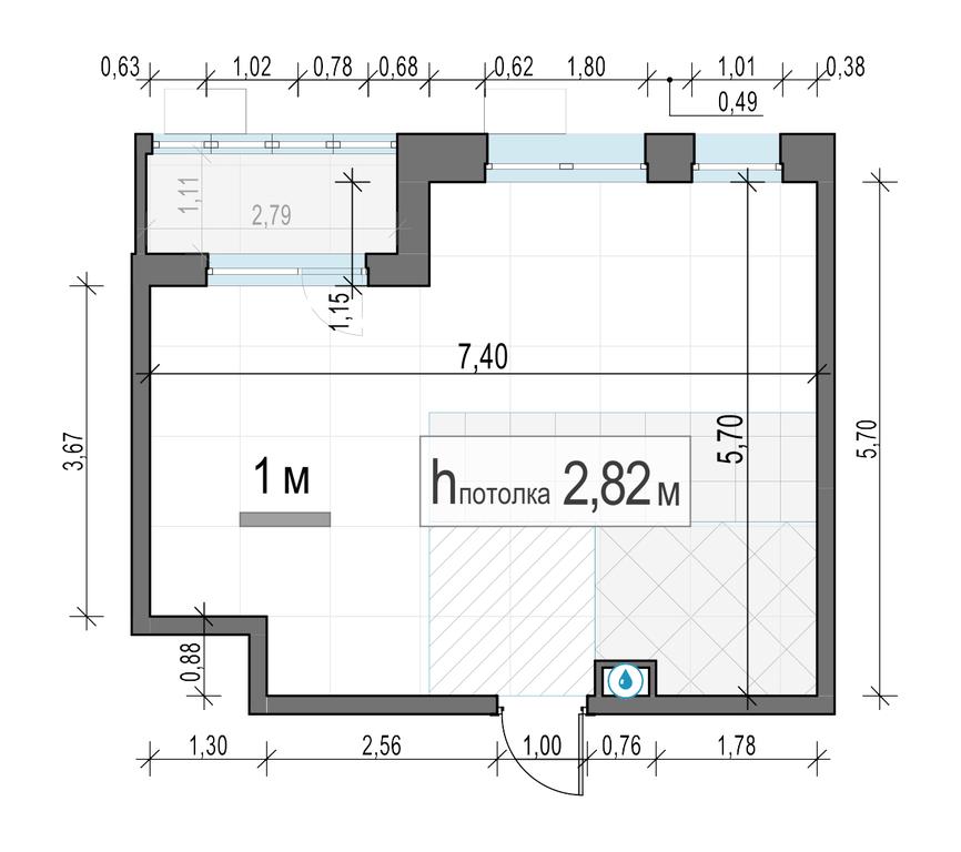 1-BD Apartment Sale, 37.3平方米 at Novoe Pushkino, mikrorayon Novoye Pushkino, Pushkino, Moscow Region, Russia #2 1-BD Apartment Sale, 37.3平方米 at Novoe Pushkino, mikrorayon Novoye Pushkino, Pushkino, Moscow Region, Russia #2