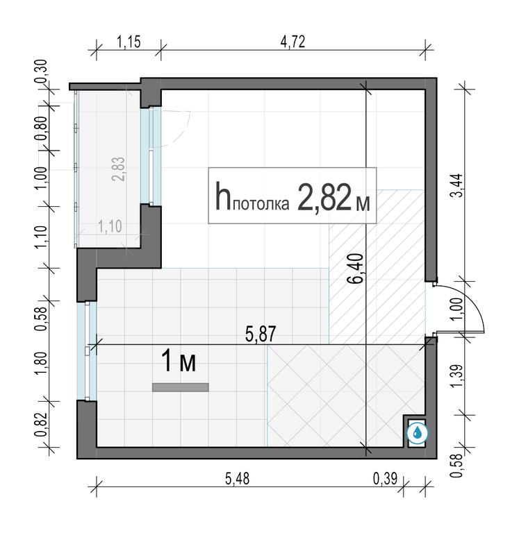 1-BD Apartment Sale, 34.24平方米 at Novoe Pushkino, mikrorayon Novoye Pushkino, Pushkino, Moscow Region, Russia #2 1-BD Apartment Sale, 34.24平方米 at Novoe Pushkino, mikrorayon Novoye Pushkino, Pushkino, Moscow Region, Russia #2