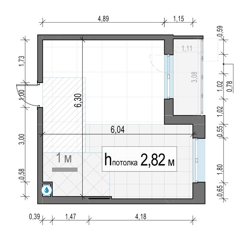 1-BD Apartment Sale, 34.7平方米 at Novoe Pushkino, mikrorayon Novoye Pushkino, Pushkino, Moscow Region, Russia #2