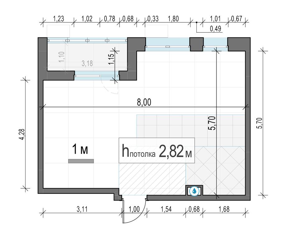 1-BD Apartment Sale, 41 sq. m. at Novoe Pushkino, mikrorayon Novoye Pushkino, Pushkino, Moscow Region, Russia #2