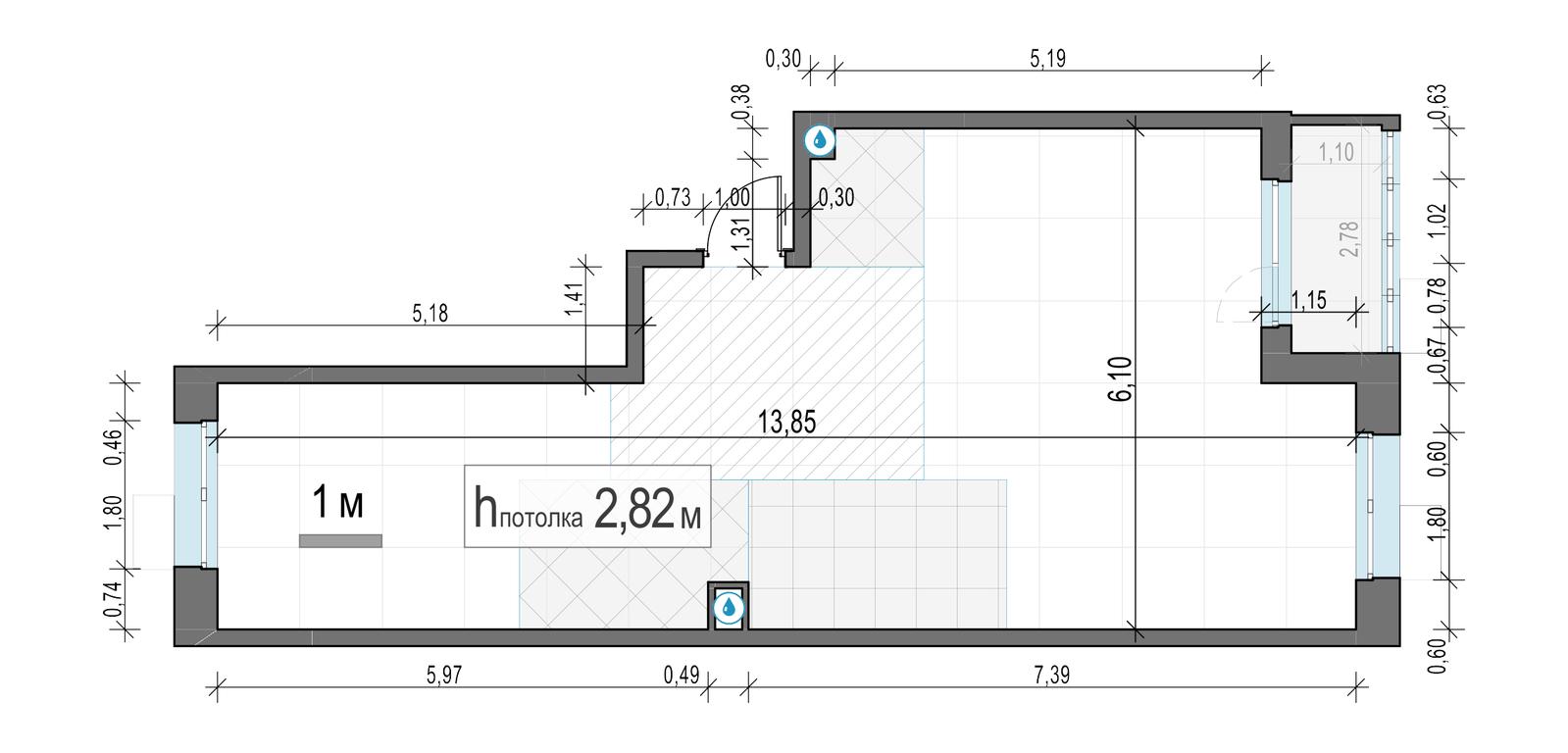 2-BD Apartment Sale, 60.9平方米 at Novoe Pushkino, mikrorayon Novoye Pushkino, Pushkino, Moscow Region, Russia #2