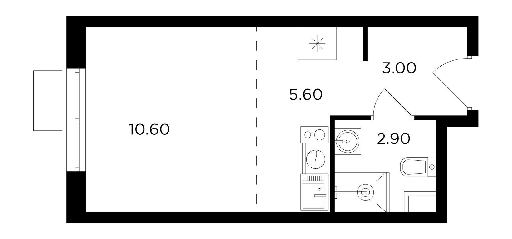 Apartment Sale, 22.2 sq. m. at Milovidnoe, zhiloy kompleks Milovidnoye, Settlement of Razvilka, Leninskiy City District, Moscow Region, Russia #1 Apartment Sale, 22.2 sq. m. at Milovidnoe, zhiloy kompleks Milovidnoye, Settlement of Razvilka, Leninskiy City District, Moscow Region, Russia #1