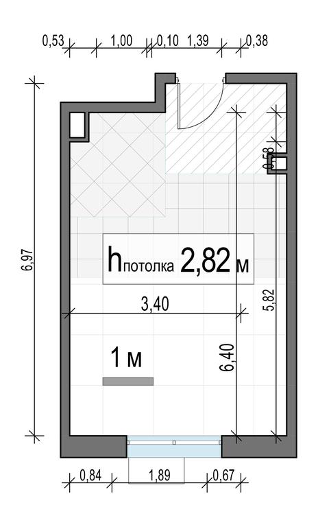Apartment Sale, 28.3平方米 at Milovidnoe, zhiloy kompleks Milovidnoye, Settlement of Razvilka, Leninskiy City District, Moscow Region, Russia #2