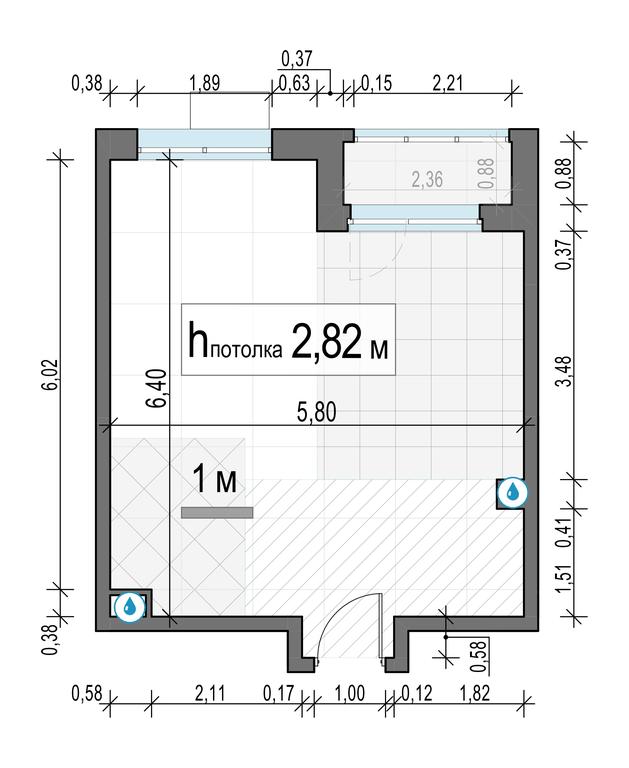 1-BD Apartment Sale, 34.7 sq. m. at Milovidnoe, zhiloy kompleks Milovidnoye, Settlement of Razvilka, Leninskiy City District, Moscow Region, Russia #2