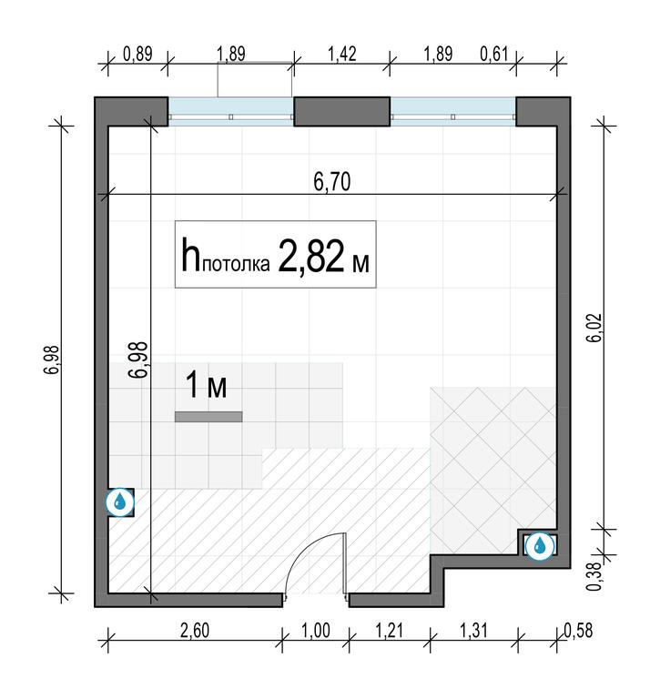 1-BD Apartment Sale, 44.1平方米 at Milovidnoe, zhiloy kompleks Milovidnoye, Settlement of Razvilka, Leninskiy City District, Moscow Region, Russia #2