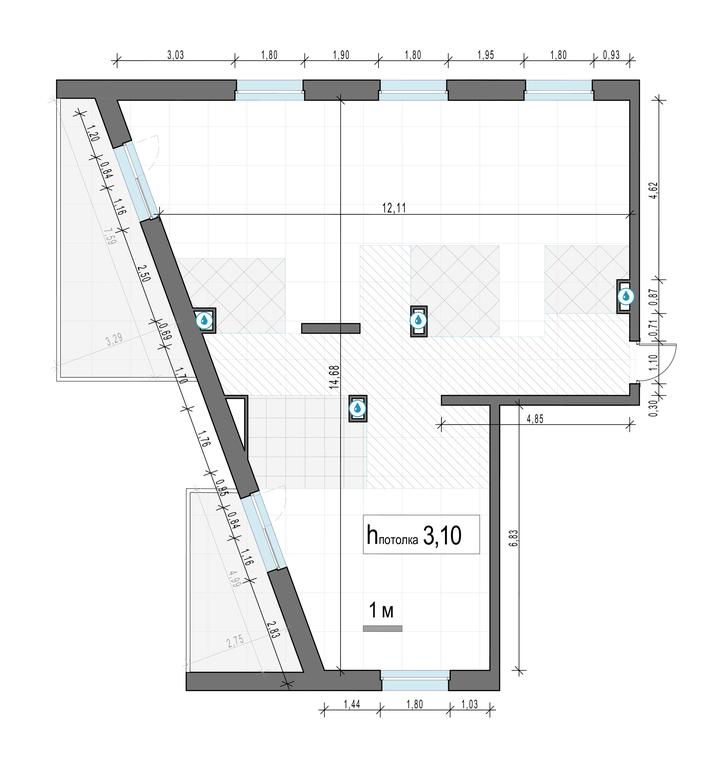 3-BD Apartment Sale, 130 sq. m. at Foriver, Simonovskaya Embankment, 3к1, Moscow, Russia #2 3-BD Apartment Sale, 130 sq. m. at Foriver, Simonovskaya Embankment, 3к1, Moscow, Russia #2