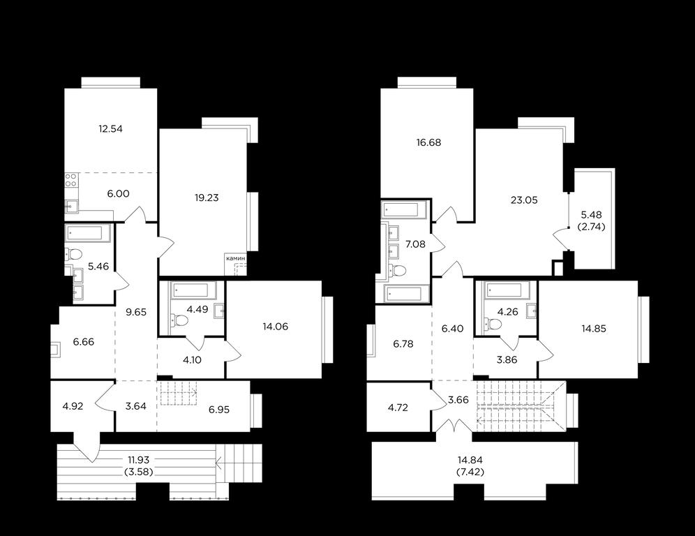 4-BD Apartment Sale, 202.5平方米 at RiverSky, Vostochnaya Street, 4Ак1, Moscow, Russia #1 4-BD Apartment Sale, 202.5平方米 at RiverSky, Vostochnaya Street, 4Ак1, Moscow, Russia #1