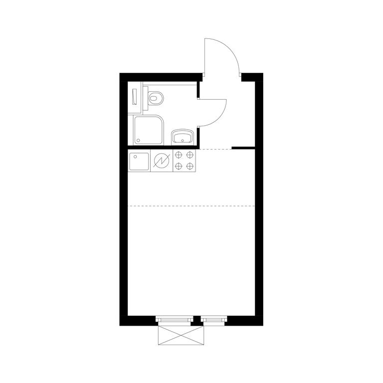 Apartment Sale, 19.9平方米 at Vtoroy Nagatinskiy, 2nd Nagatinsky Drive, 2к1, Moscow, Russia #1 Apartment Sale, 19.9平方米 at Vtoroy Nagatinskiy, 2nd Nagatinsky Drive, 2к1, Moscow, Russia #1
