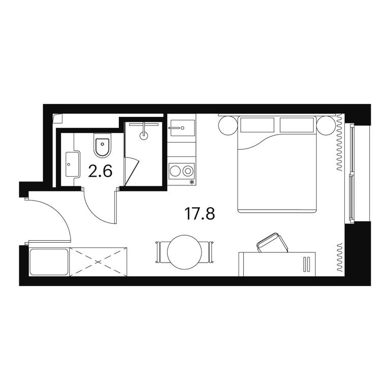 Apartment Sale, 20.4 sq. m. at Akvilon Signal (Akvilon Signal), Signalny Drive, 12, Moscow, Russia #1 Apartment Sale, 20.4 sq. m. at Akvilon Signal (Akvilon Signal), Signalny Drive, 12, Moscow, Russia #1
