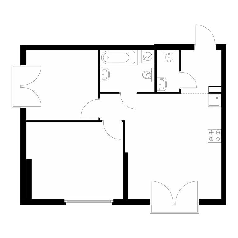 2-BD Apartment Sale, 58.7平方米 at Barklaya 6, Barklaya Street, 6, Moscow, Russia #1 2-BD Apartment Sale, 58.7平方米 at Barklaya 6, Barklaya Street, 6, Moscow, Russia #1