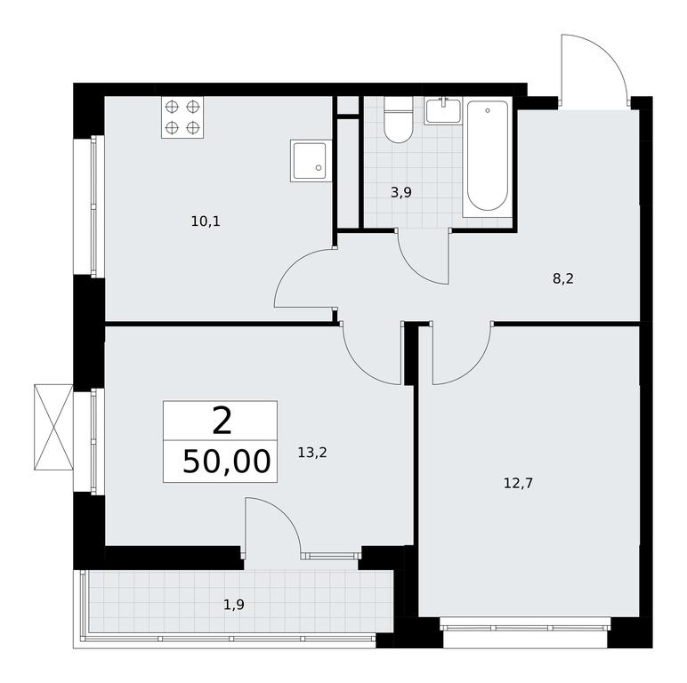 Продажа 1-комн. квартиры, 50 м² в ЖК «Скандинавия», жилой комплекс Скандинавия, поселение Сосенское, Москва, Россия #2 Продажа 1-комн. квартиры, 50 м² в ЖК «Скандинавия», жилой комплекс Скандинавия, поселение Сосенское, Москва, Россия #2