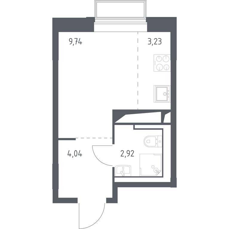 Apartment Sale, 19.93 sq. m. at Dolina Yauzy, Trudovaya Street, 23, Mytischi, Moscow Region, Russia #1 Apartment Sale, 19.93 sq. m. at Dolina Yauzy, Trudovaya Street, 23, Mytischi, Moscow Region, Russia #1