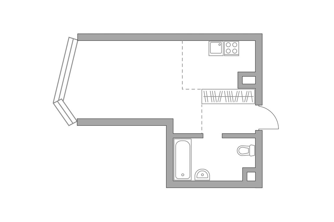 Apartment Sale, 29.06 sq. m. at MYPRIORITY Mnevniki, Narodnogo Opolcheniya Street, 34, Moscow, Russia #2 Apartment Sale, 29.06 sq. m. at MYPRIORITY Mnevniki, Narodnogo Opolcheniya Street, 34, Moscow, Russia #2