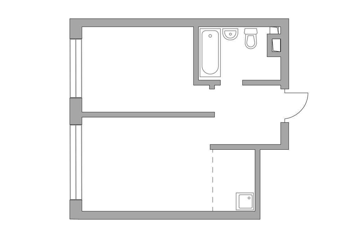 1-BD Apartment Sale, 37.84平方米 at Triniti 3, Dmitrovskoye Highway, 75к4, Moscow, Russia #2 1-BD Apartment Sale, 37.84平方米 at Triniti 3, Dmitrovskoye Highway, 75к4, Moscow, Russia #2