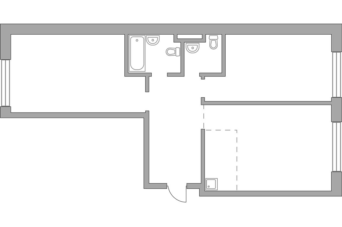 2-BD Apartment Sale, 83.87 sq. m. at MYPRIORITY Basmanny, Malaya Pochtovaya Street, 12с6, Moscow, Russia #2