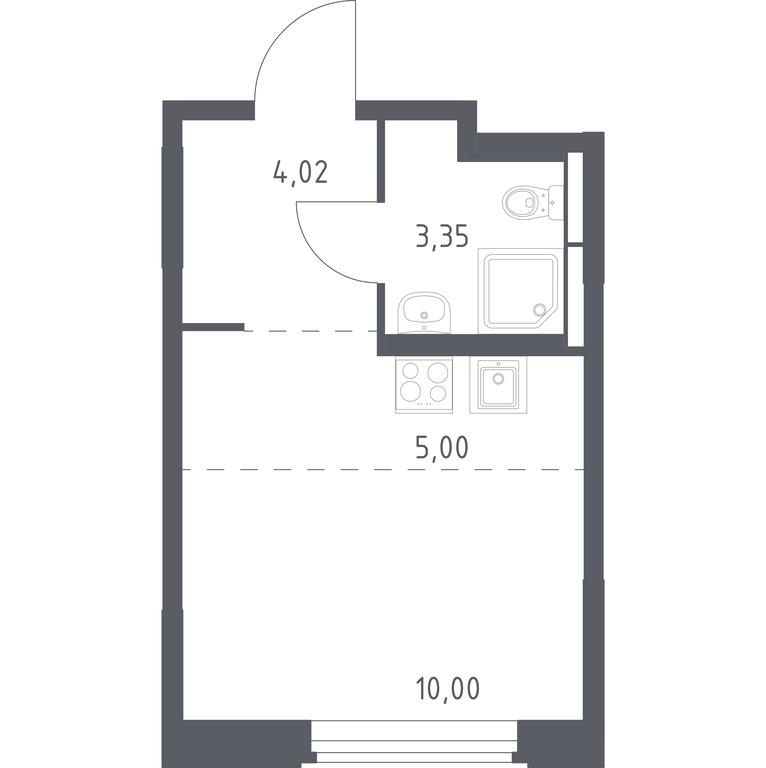 Apartment Sale, 22.37平方米 at Kosmicheskiy kvartal, M.K. Tikhonravova Street, Yubileyniy Microdistrict, Korolyov, Moscow Region, Russia #1 Apartment Sale, 22.37平方米 at Kosmicheskiy kvartal, M.K. Tikhonravova Street, Yubileyniy Microdistrict, Korolyov, Moscow Region, Russia #1