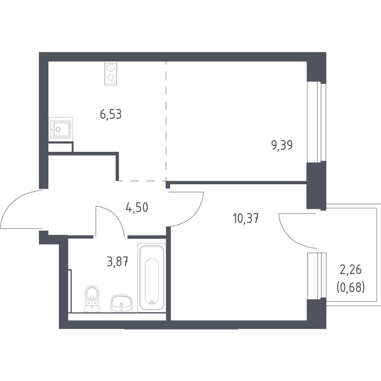 Продажа квартиры, 35,34 м² в ЖК «Егорово Парк», 1-й квартал, посёлок Жилино-1, городской округ Люберцы, Московская область, Россия #1 Продажа квартиры, 35,34 м² в ЖК «Егорово Парк», 1-й квартал, посёлок Жилино-1, городской округ Люберцы, Московская область, Россия #1