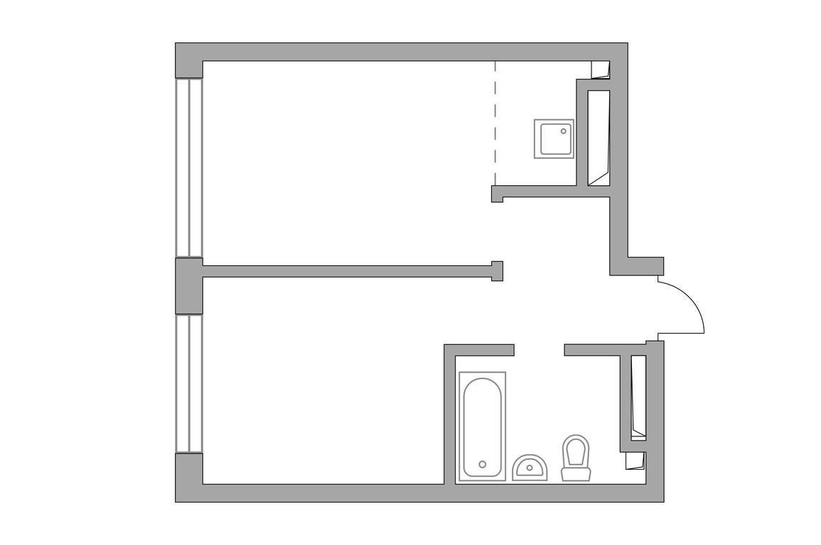 1-BD Apartment Sale, 37.69平方米 at Triniti 3, Dmitrovskoye Highway, 75к4, Moscow, Russia #2