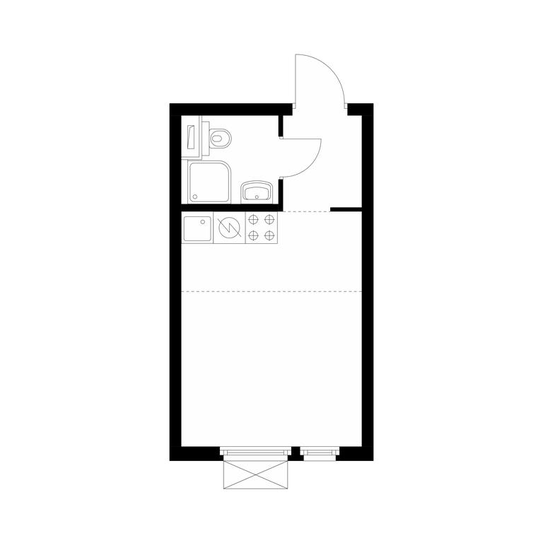 Продажа квартиры, 20 м² в ЖК «Митинский лес», Муравская улица, 44А, Москва, Россия #1