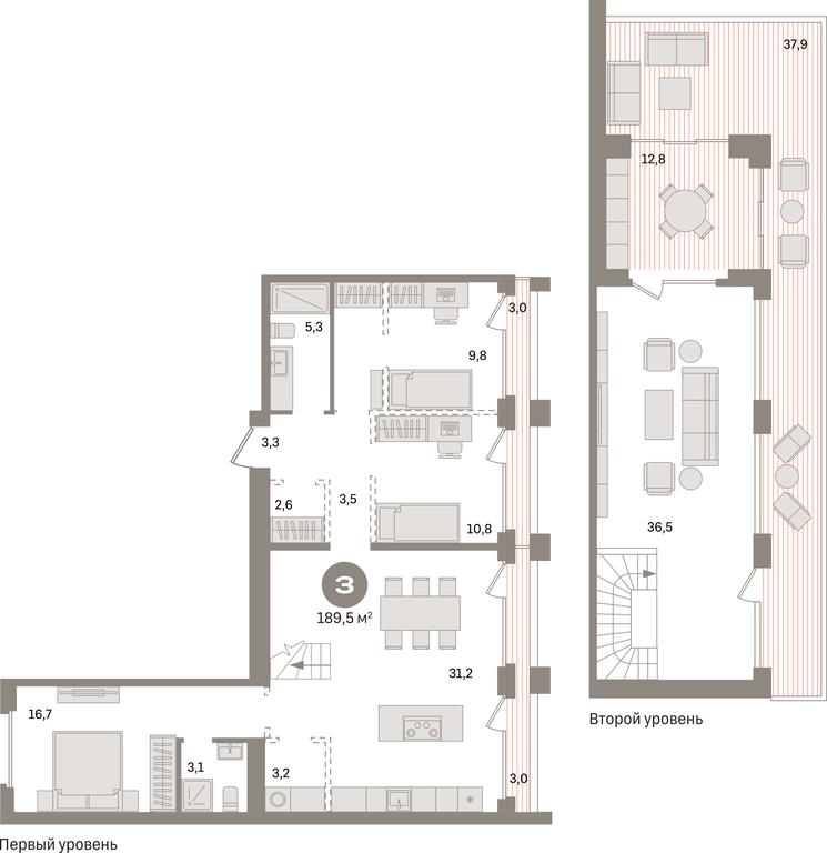 3-BD Apartment Sale, 189.5 sq. m. at Dom A, Dubininskaya Street, вл59к2, Moscow, Russia #1 3-BD Apartment Sale, 189.5 sq. m. at Dom A, Dubininskaya Street, вл59к2, Moscow, Russia #1
