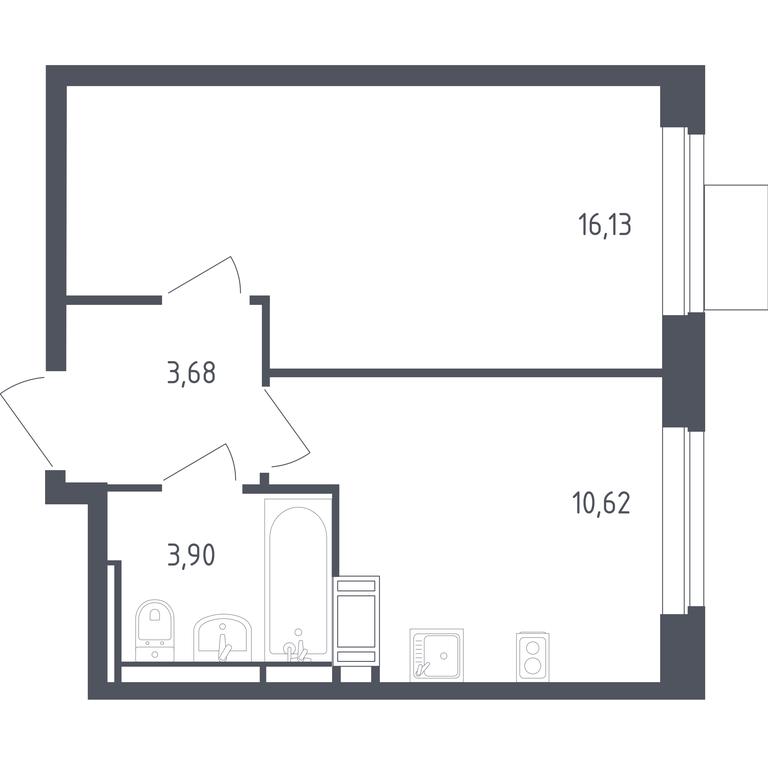 Apartment Sale, 33.8平方米 at Piatnitskie Luga, Pyatnitskoye Highway, 2, derevnya Yurlovo, Solnechnogorsk City District, Moscow Region, Russia #1 Apartment Sale, 33.8平方米 at Piatnitskie Luga, Pyatnitskoye Highway, 2, derevnya Yurlovo, Solnechnogorsk City District, Moscow Region, Russia #1