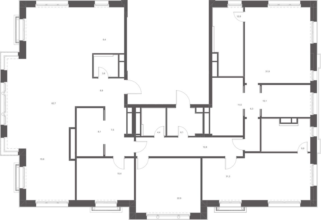 Apartment Sale, 117.16平方米 at Russian Seasons, Bolshaya Ordynka Street, 19с9, Moscow, Russia #1