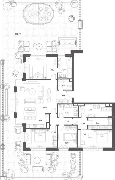 Apartment Sale, 170.9平方米 at Russian Seasons, Bolshaya Ordynka Street, 19с9, Moscow, Russia #2 Apartment Sale, 170.9平方米 at Russian Seasons, Bolshaya Ordynka Street, 19с9, Moscow, Russia #2