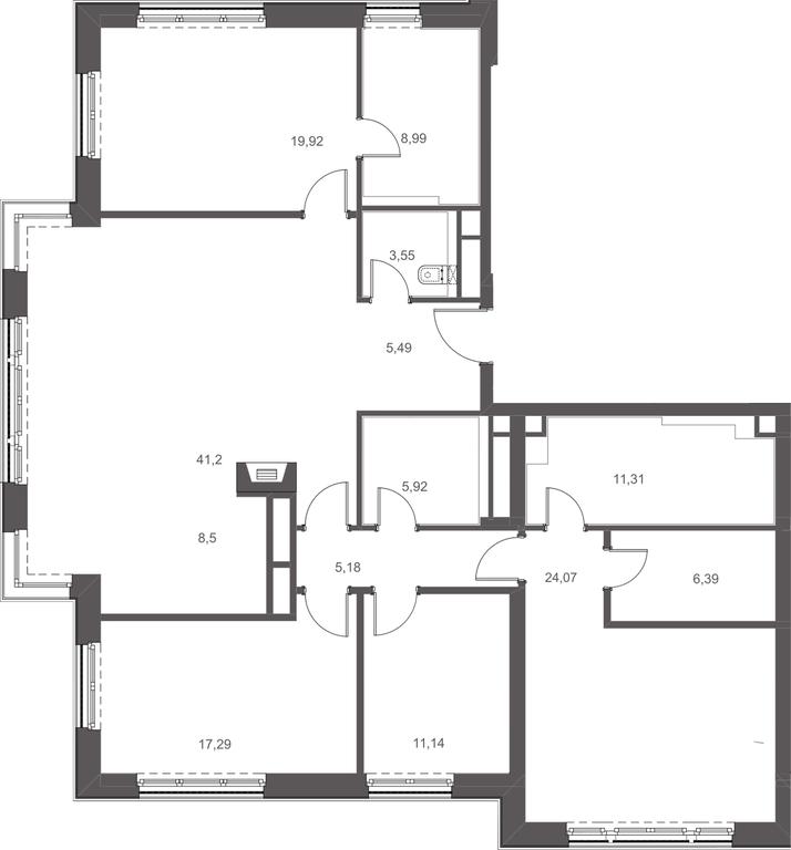Apartment Sale, 168.95平方米 at Russian Seasons, Bolshaya Ordynka Street, 19с9, Moscow, Russia #1 Apartment Sale, 168.95平方米 at Russian Seasons, Bolshaya Ordynka Street, 19с9, Moscow, Russia #1