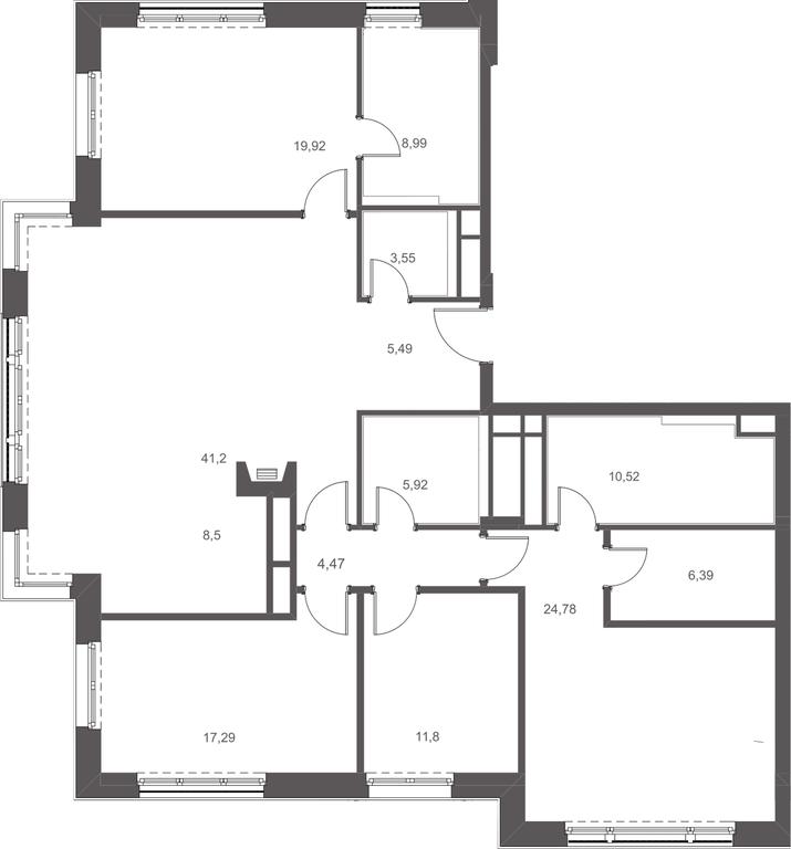 Apartment Sale, 168.82平方米 at Russian Seasons, Bolshaya Ordynka Street, 19с9, Moscow, Russia #1 Apartment Sale, 168.82平方米 at Russian Seasons, Bolshaya Ordynka Street, 19с9, Moscow, Russia #1