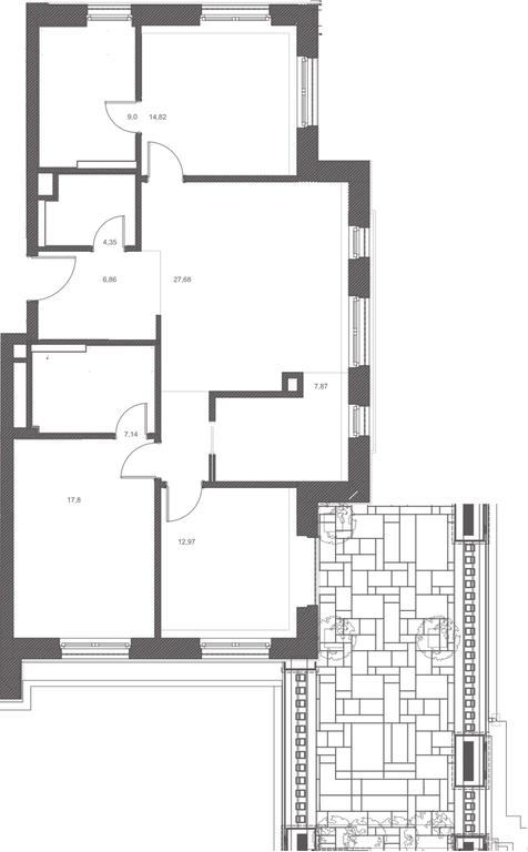 Apartment Sale, 168.96平方米 at Russian Seasons, Bolshaya Ordynka Street, 19с9, Moscow, Russia #1 Apartment Sale, 168.96平方米 at Russian Seasons, Bolshaya Ordynka Street, 19с9, Moscow, Russia #1